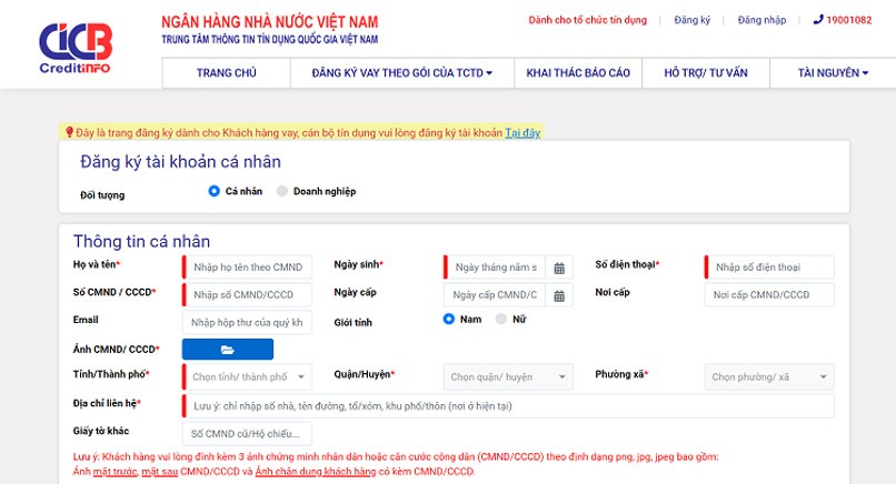 CIC là gì - Tra cứu điểm tín dụng CIC cá nhân qua website của Trung tâm Thông tin Tín dụng Quốc gia (CIC).